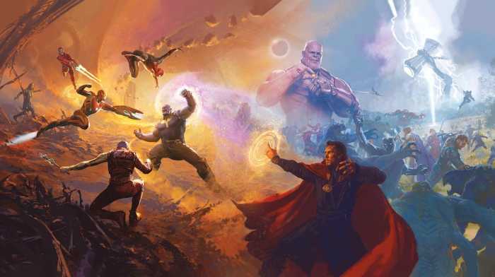 Intissé Standard Avengers Epic Battles Two Worlds