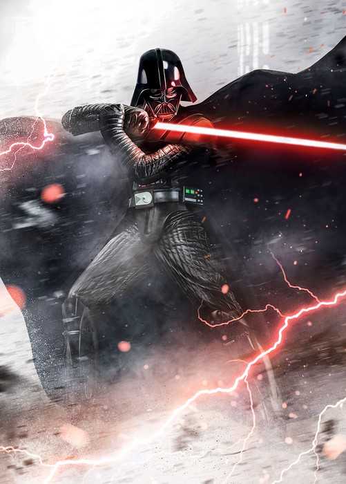 Intissé Standard Star Wars Vader Dark Forces