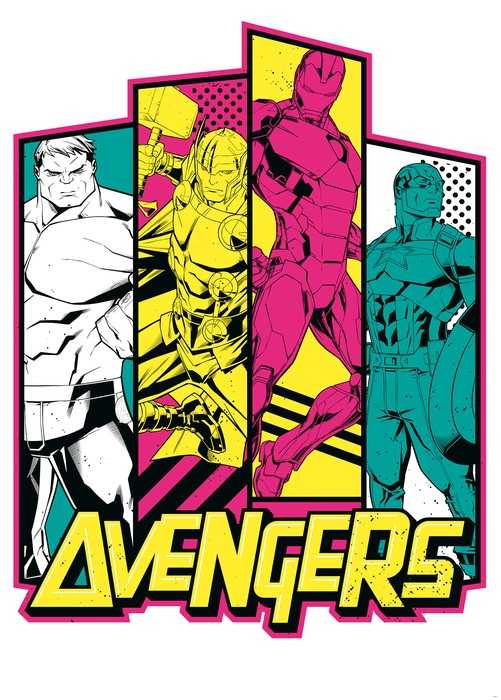 Intissé Standard Avengers Flash
