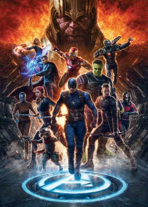 Intissé Standard Avengers vs Thanos
