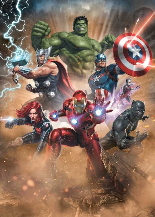Intissé Standard Avengers Superpower