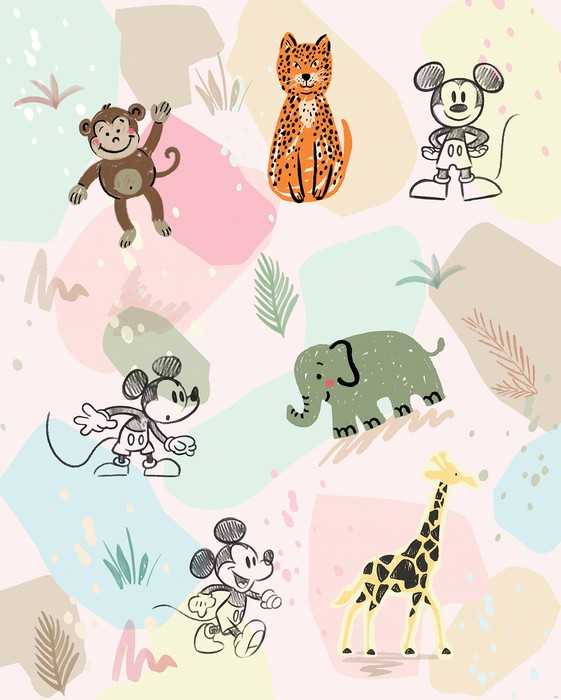 Intissé Standard Mickey Safari
