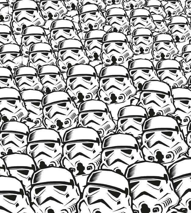 Intissé Standard Star Wars Stormtrooper Swarm