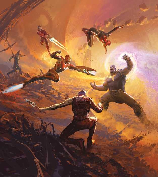 Intissé Standard Avengers Epic Battle Titan