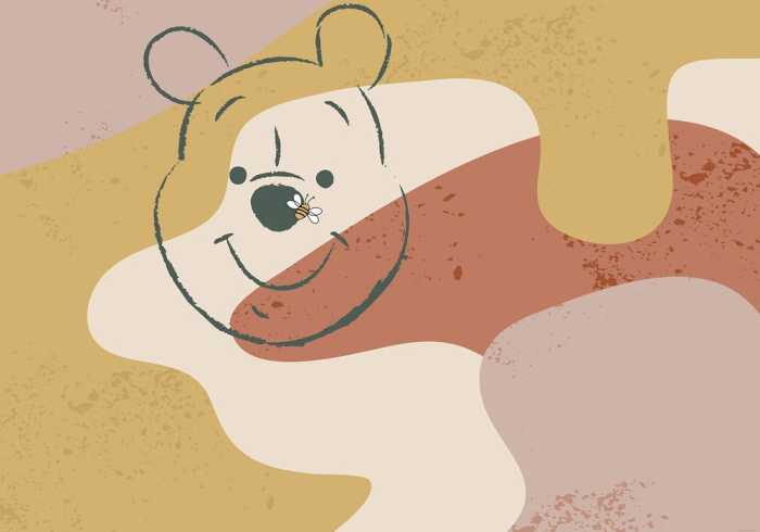 Intissé Standard Winnie the Pooh Bee