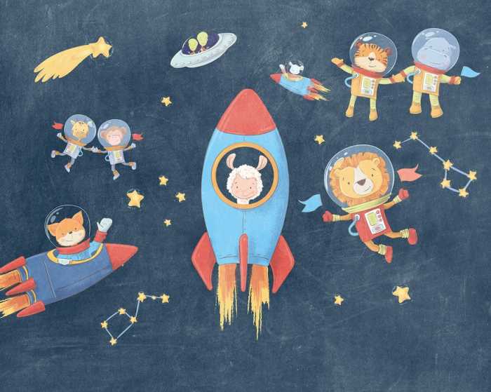 Intissé Standard Friends in Space