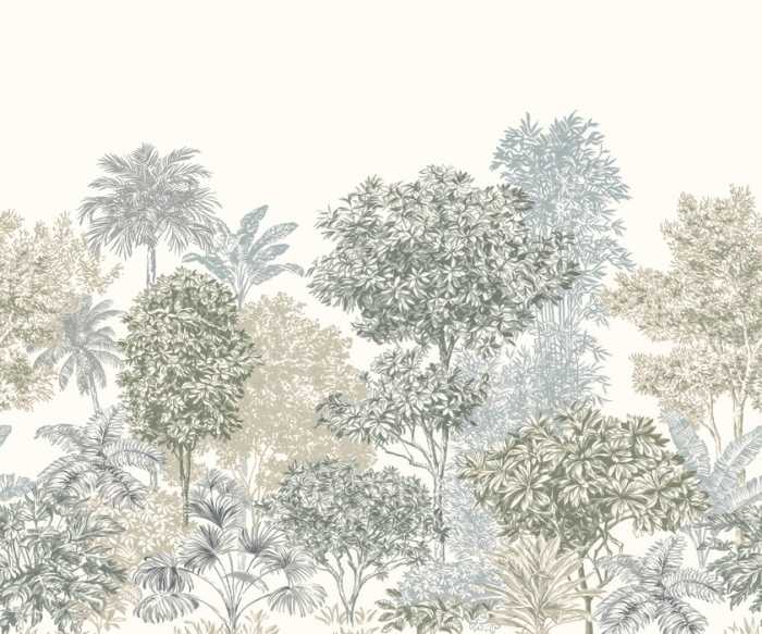 Intissé Premium Painted Palms