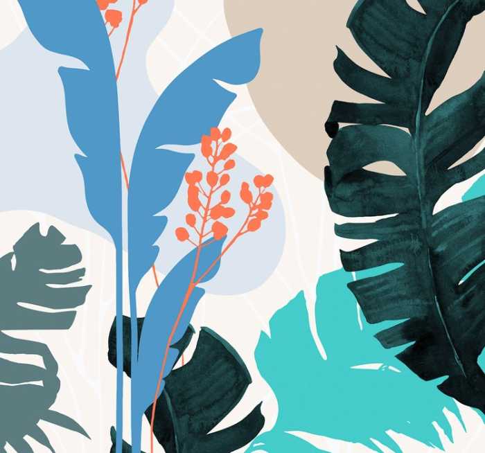 Intissé Standard Tropical Shapes