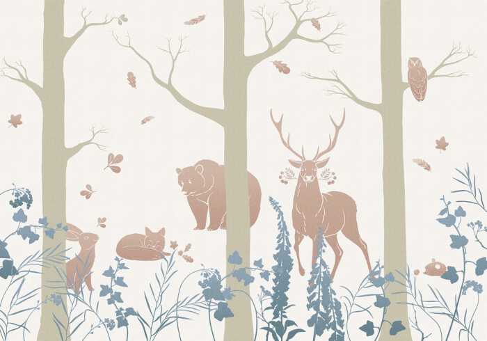 Intissé Standard Forest Animals
