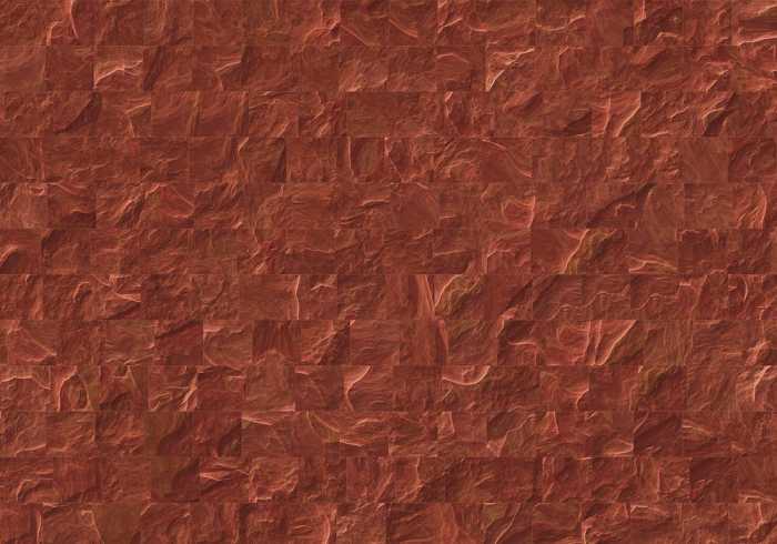Intissé Standard Red Slate Tiles
