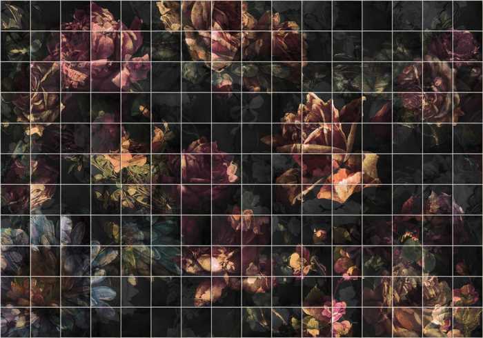 Intissé Standard Tiles Flowers