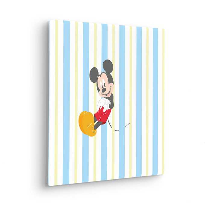 Vlies Bild auf Keilrahmen/ Echtholzrahmen Mickey Sweet Dreams