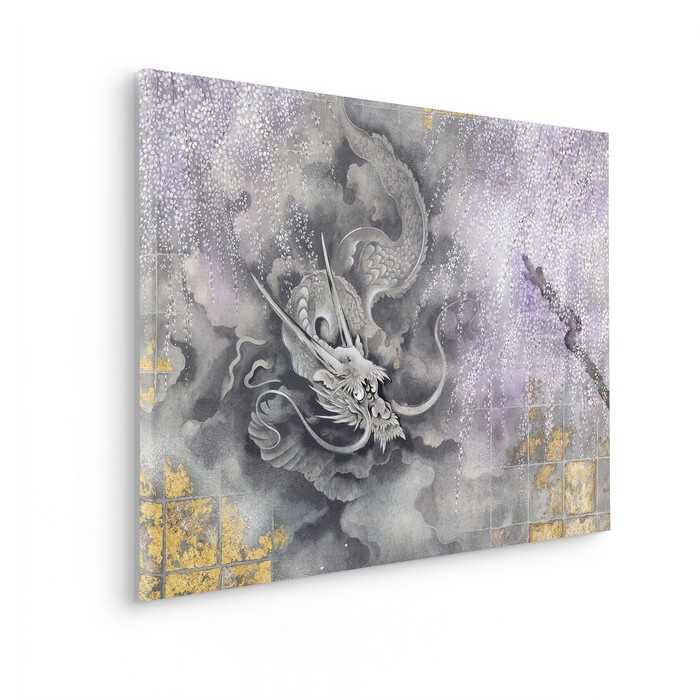 Vlies Bild auf Keilrahmen/ Echtholzrahmen Long