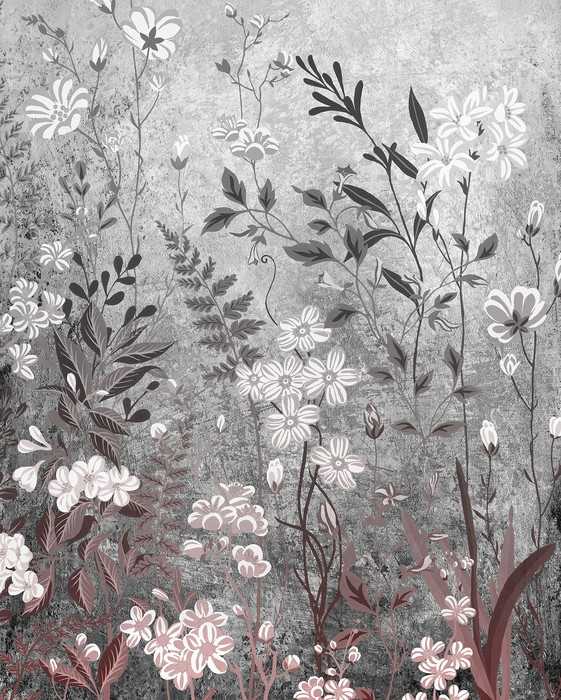 Intissé Standard Moonlight Flowers