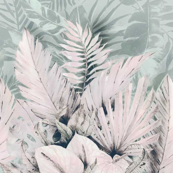 Intissé Standard Palmiers Tropicaux