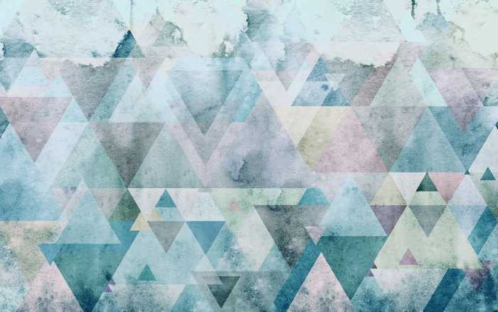 Intissé Premium Triangles Blue