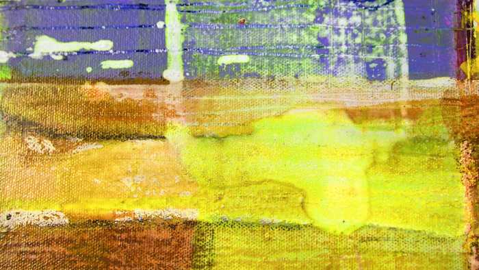 Intissé Premium Puddle Tangy yellow
