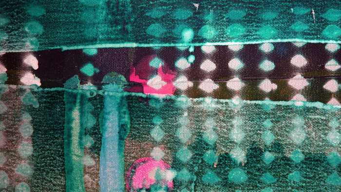 Intissé Premium Zigzag Spangling mint