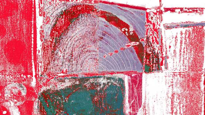 Intissé Premium Gates Opening red-petrol
