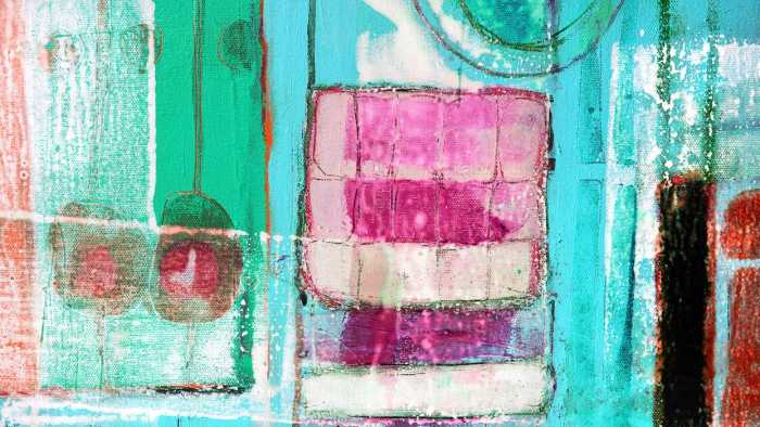 Intissé Premium Glasses Gleaming mint-pink
