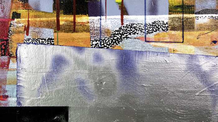 Photo murale intissé impression numérique Infinity Prancing violett