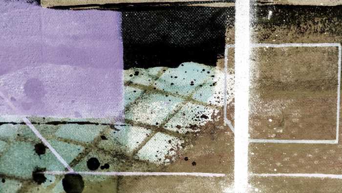 Intissé Premium Cobbles Together violett