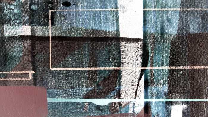 Intissé Premium Frames Facing bleu