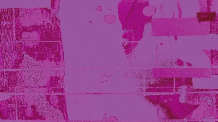 Photo murale intissé impression numérique Drops Lapping pink-merlot