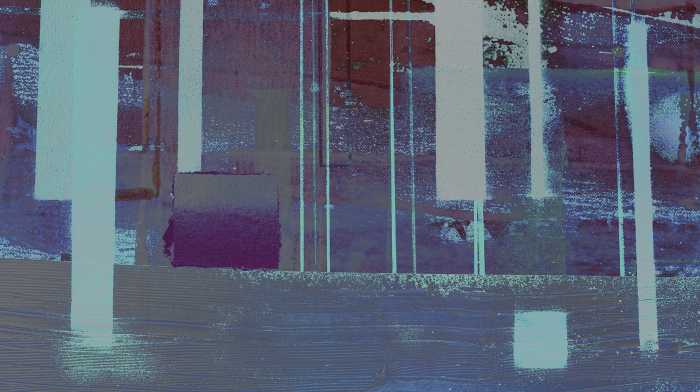 Photo murale intissé impression numérique Horizon Blazing grey-merlot