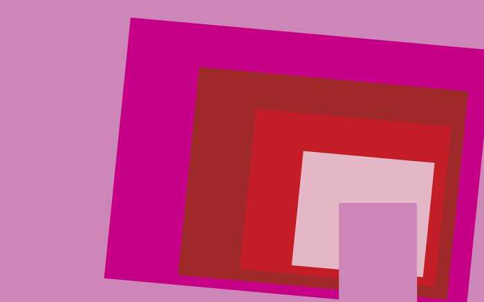 Photo murale intissé impression numérique Blocking Oblique rose-red