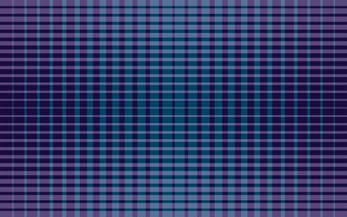 Intissé Premium Chequered blue-purple