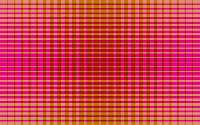 Intissé Premium Chequered pink-beige