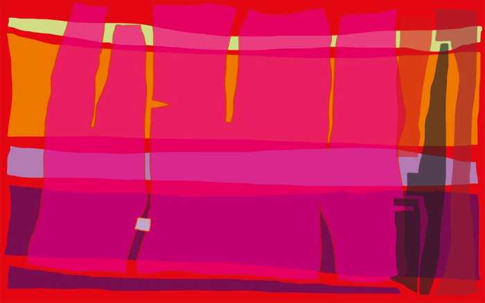 Intissé Premium Composition 4 red-red