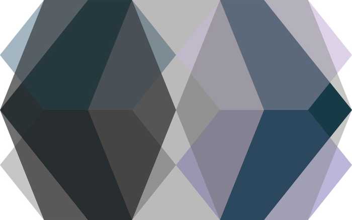 Intissé Premium Gem Stone Kite petrol-grey