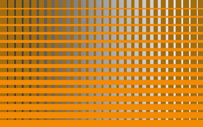Intissé Premium Griddy orangecognac-grey