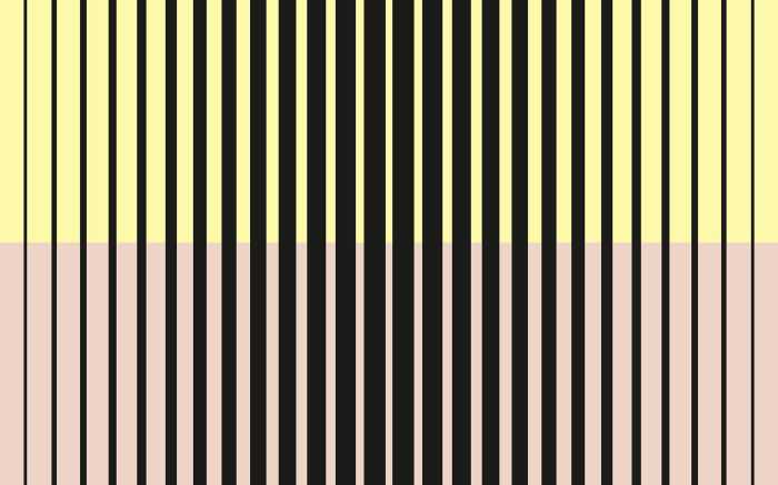 Poster XXL impression numérique Lamello Mezzo black-yellowapricot