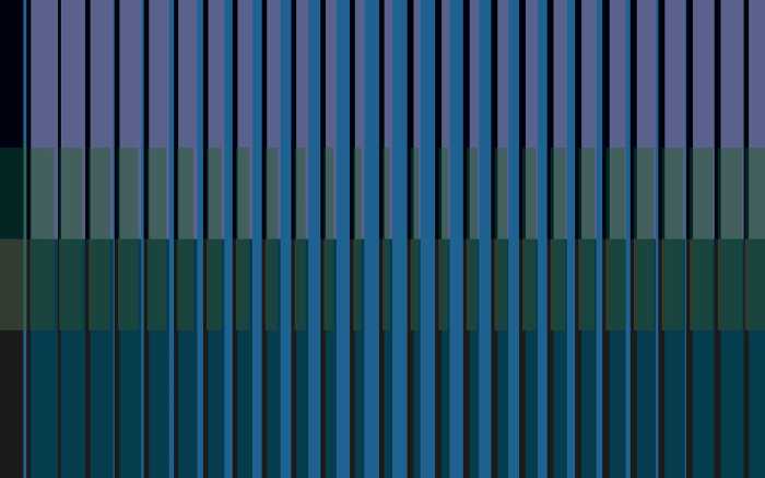 Poster XXL impression numérique Lamello Quattro blue-greenblue