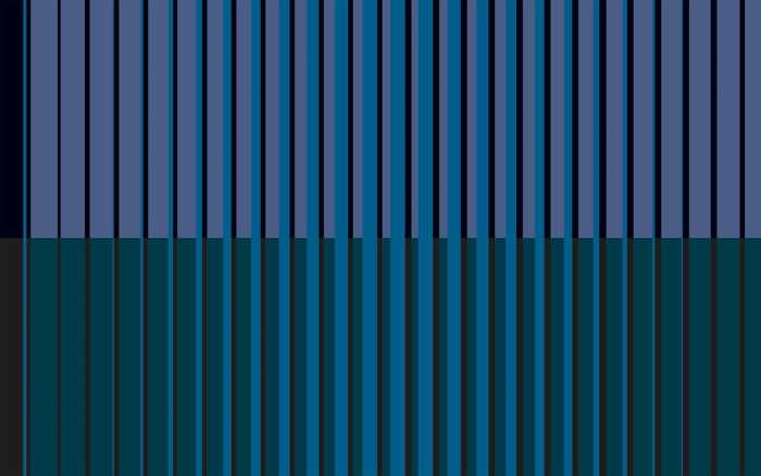 Intissé Premium Lamello Mezzo blue-petrolblue