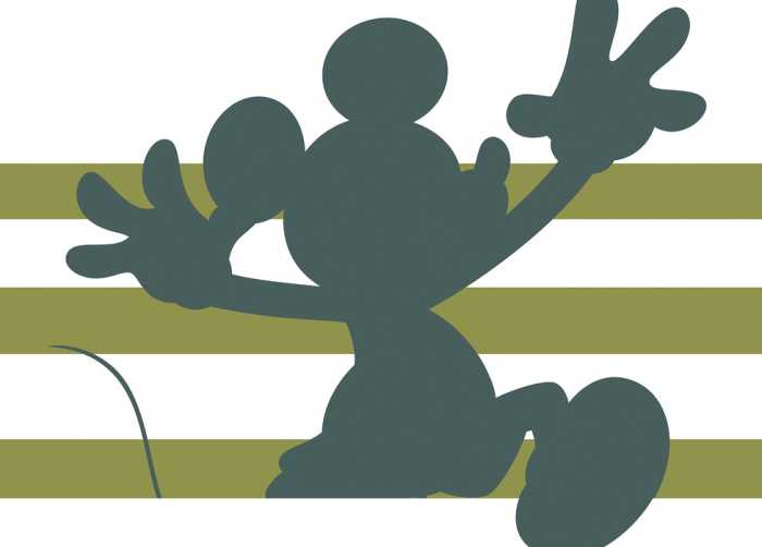 Poster d'art Mickey Shadow