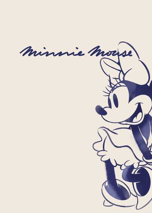 Poster d'art Disney Minnie Mouse Sweet Dancing