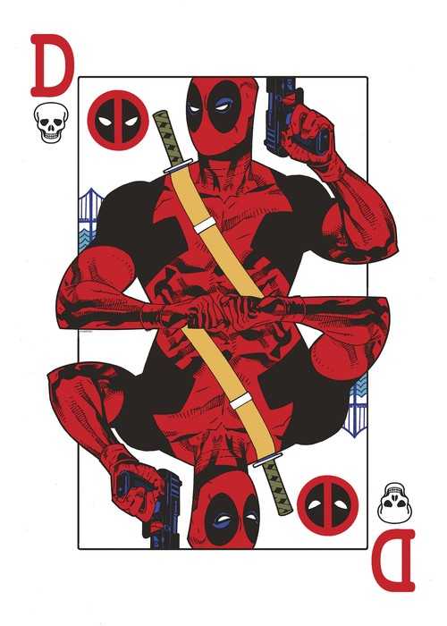 Poster d'art Marvel Deadpool Jack of all Trades