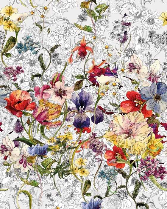 Intissé Standard Flora