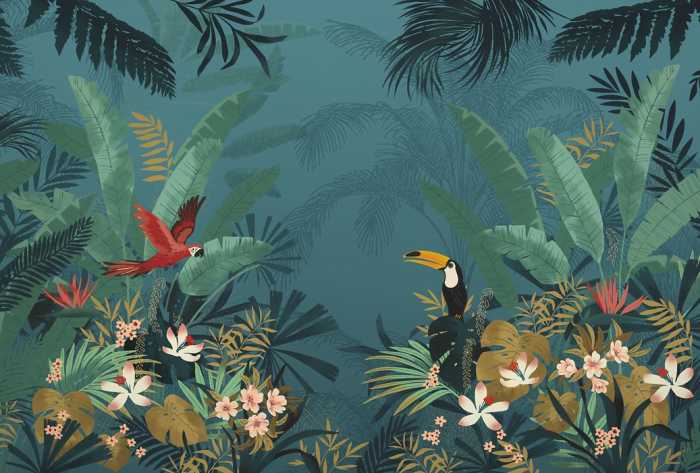 Intissé Standard Enchanted Jungle