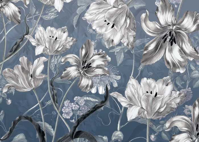 Intissé Standard Merian Blue