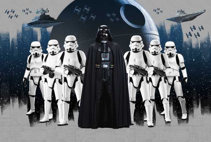 Intissé STAR WARS The Dark Side