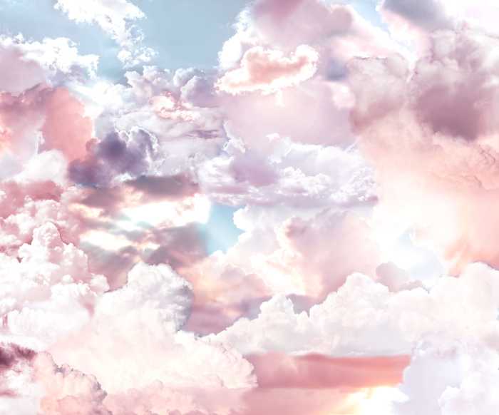 Poster XXL impression numérique Clouds