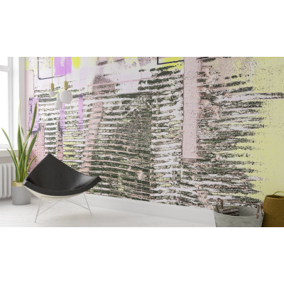 Rhombus Hiding rose-yellow