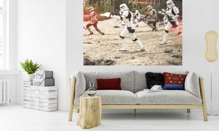 Photo murale intissé impression numérique Star Wars Imperial Strike