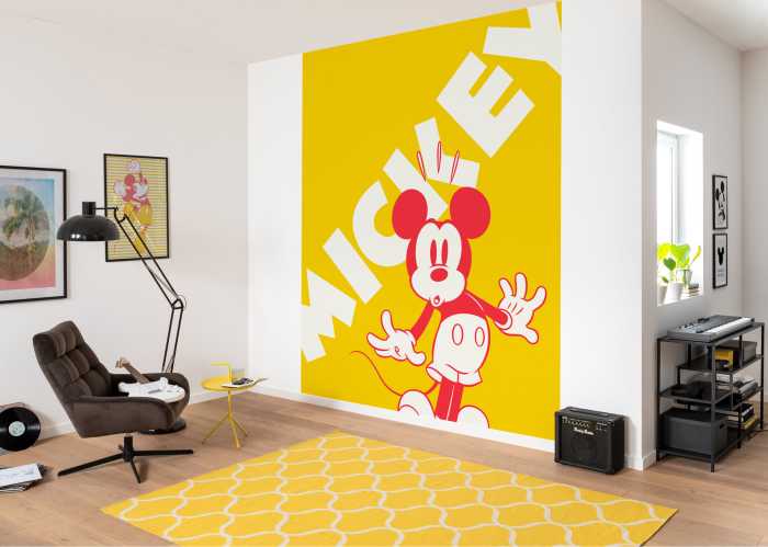 Poster XXL impression numérique Mickey Contrast