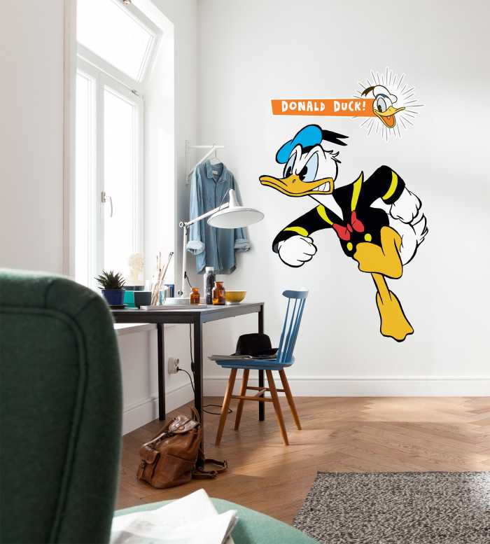 Sticker mural Donald angry XXL